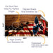 Flying Eagle Flag Cornhole Boards Wraps (Set of 2)