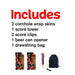 Flying Eagle Flag Cornhole Boards Wraps (Set of 2)