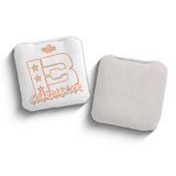 2027 Brotherhood Cornhole Guardian X White Outline Edition ACL Pro Stamped Cornhole Bags