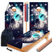 Glowing Skull Cornhole Boards Wraps (Set of 2)