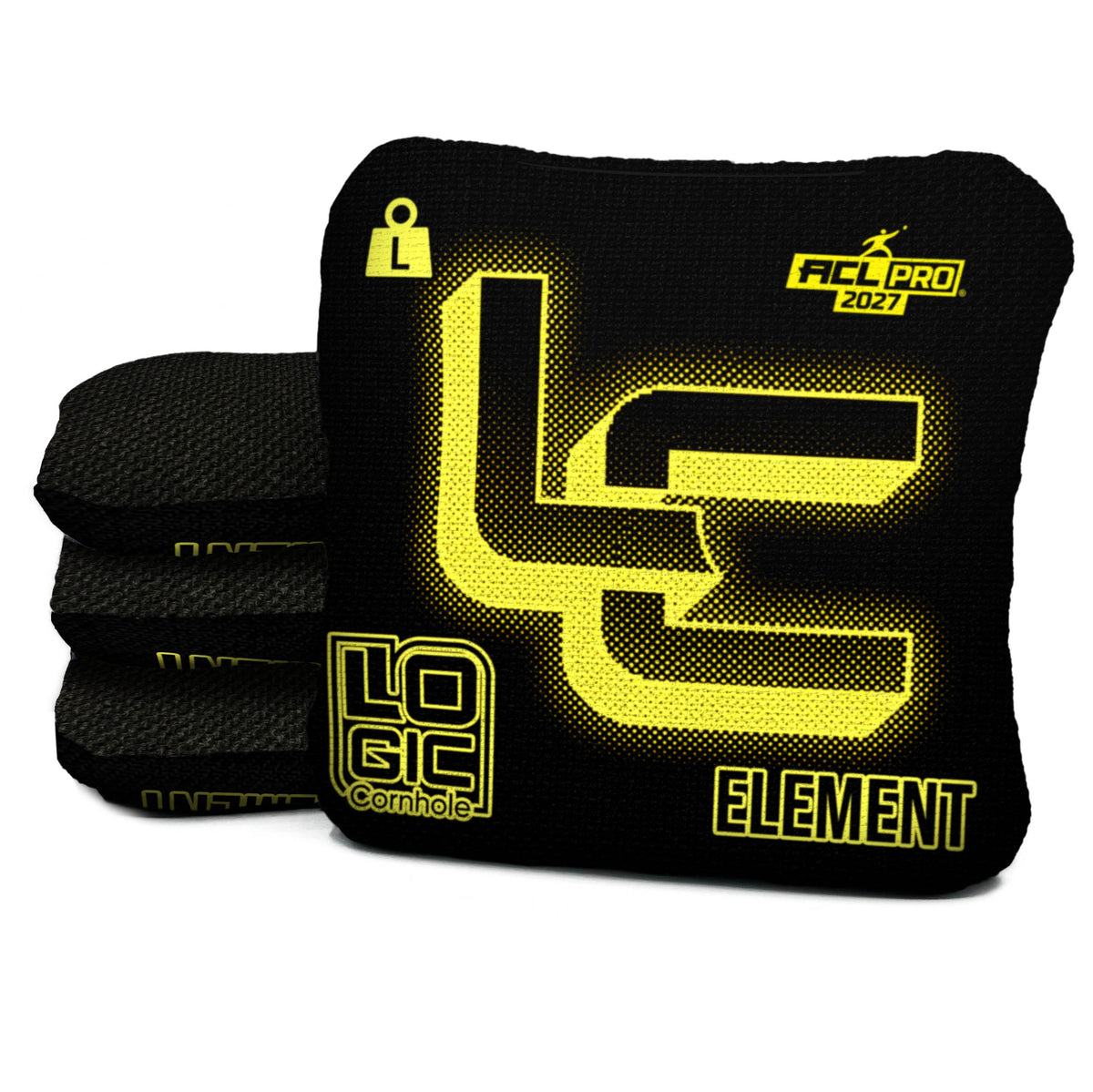 LC HALFTONE YELLOW - ELEMENT - ACL PRO 2027 BAGS - Set of 4 bags