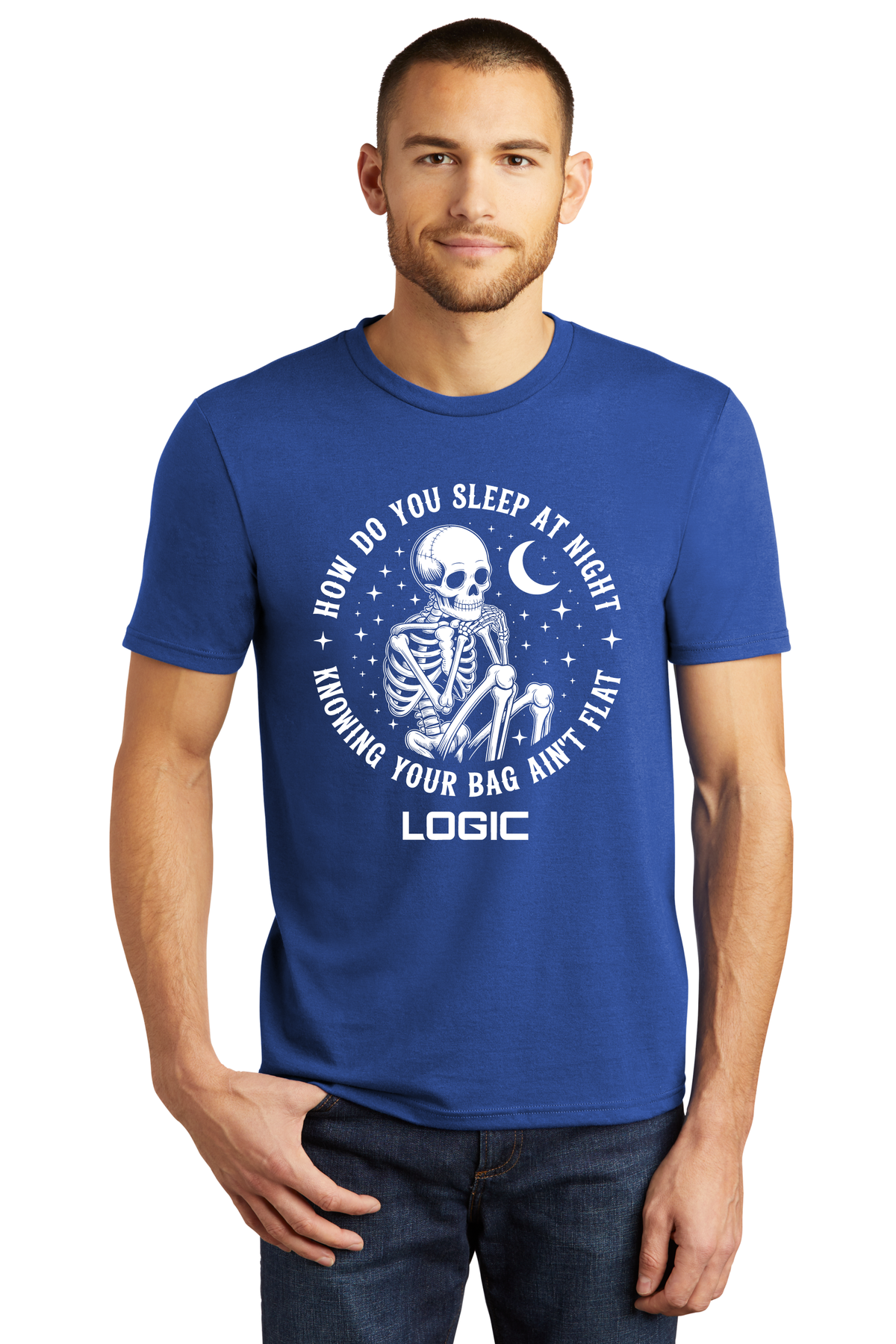 How Do You Sleep At Night Skeleton T-Shirt - Multiple Colors Available *Shipping Included
