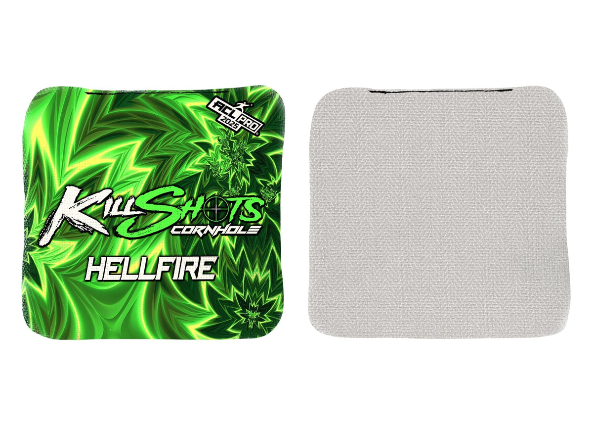 Bags Killshots Cornhole | Hellfire Series | Limited Edition | 2025 ACL Pro Cornhole Bags