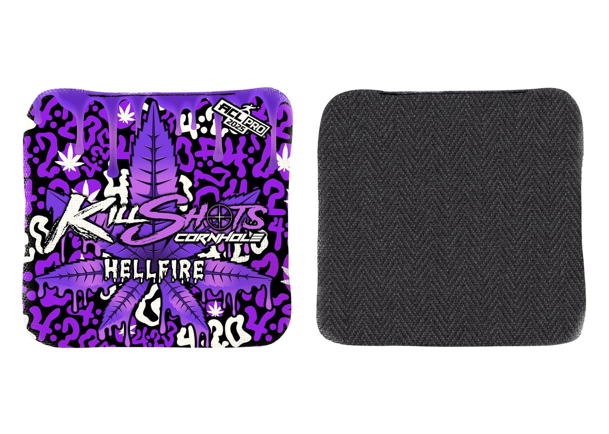 Bags Killshots Cornhole | Hellfire Series | Limited Edition | 2025 ACL Pro Cornhole Bags