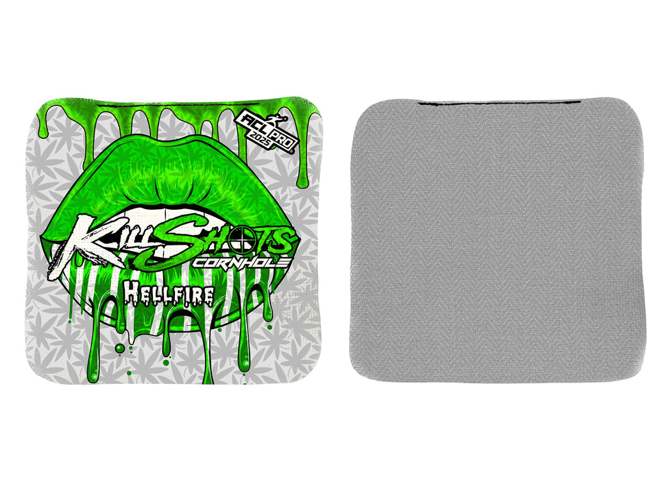 Killshots Cornhole | Hellfire Series | Limited Edition | 2025 ACL Pro Cornhole Bags
