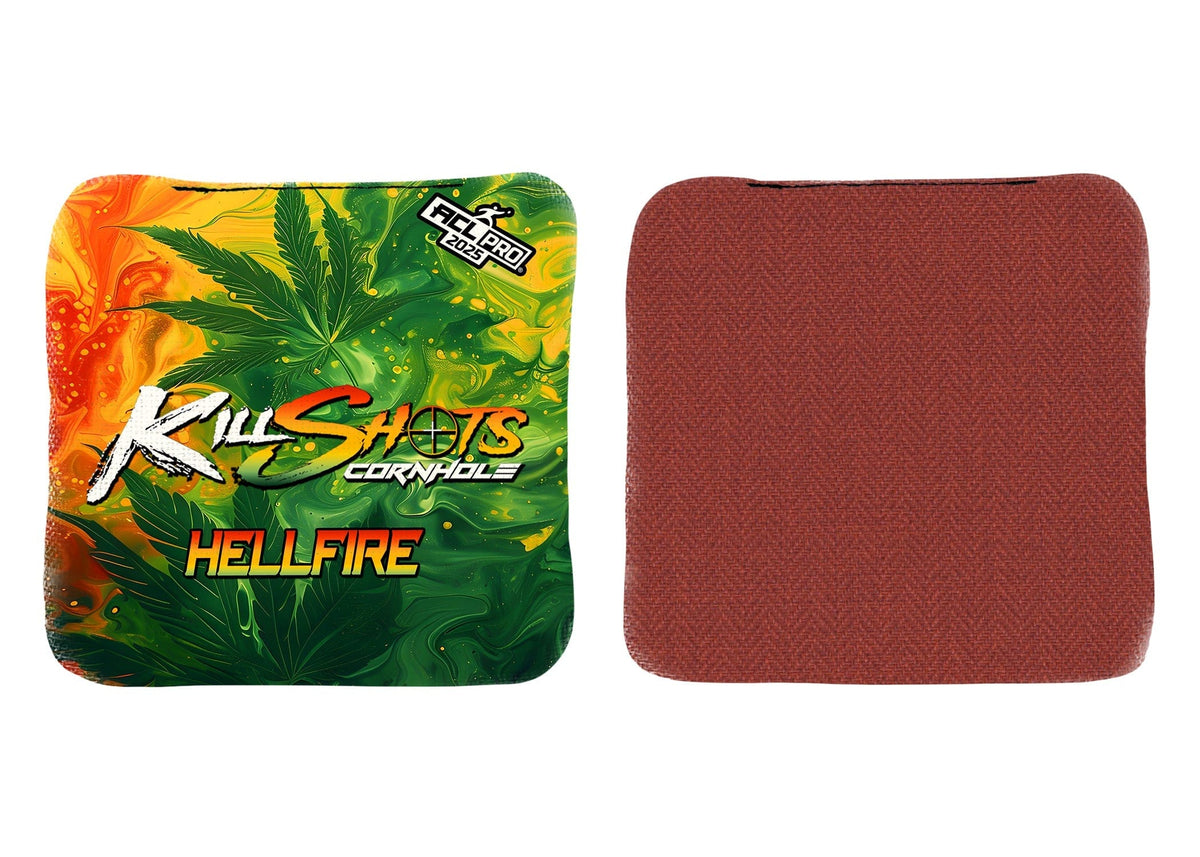Bags Killshots Cornhole | Hellfire Series | Limited Edition | 2025 ACL Pro Cornhole Bags