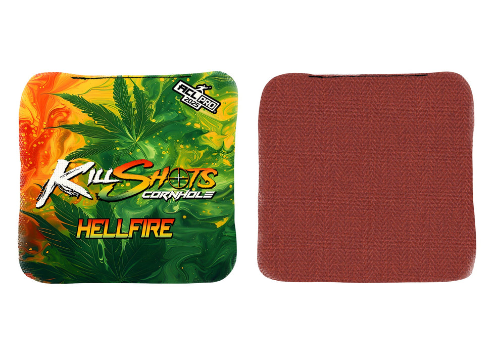 Killshots Cornhole | Hellfire Series | Limited Edition | 2025 ACL Pro Cornhole Bags