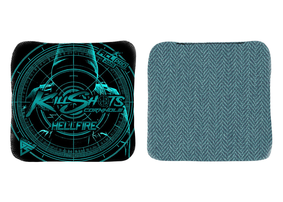 Killshots Cornhole | Hellfire Series | Limited Edition | 2025 ACL Pro Cornhole Bags