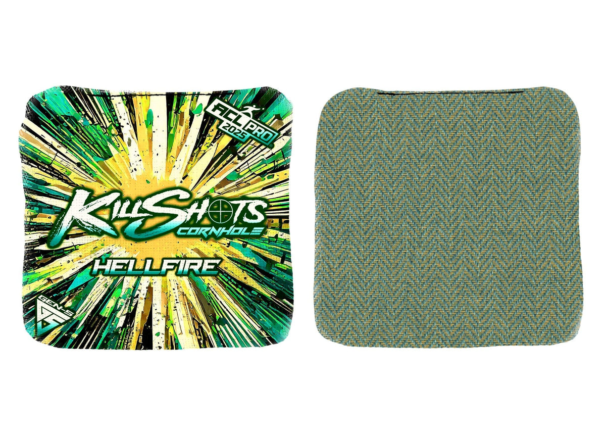 Bags Killshots Cornhole | Hellfire Series | Limited Edition | 2025 ACL Pro Cornhole Bags