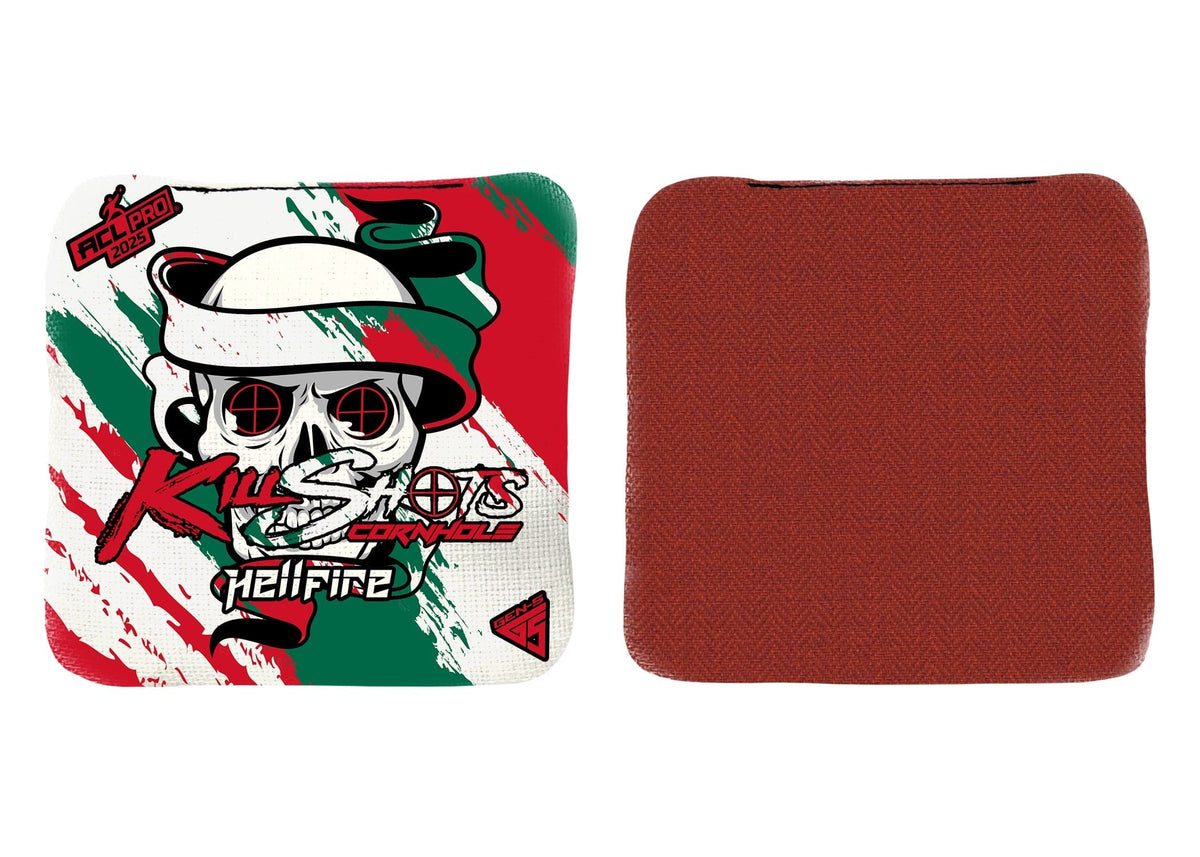Bags Killshots Cornhole | Hellfire Series | Limited Edition | 2025 ACL Pro Cornhole Bags