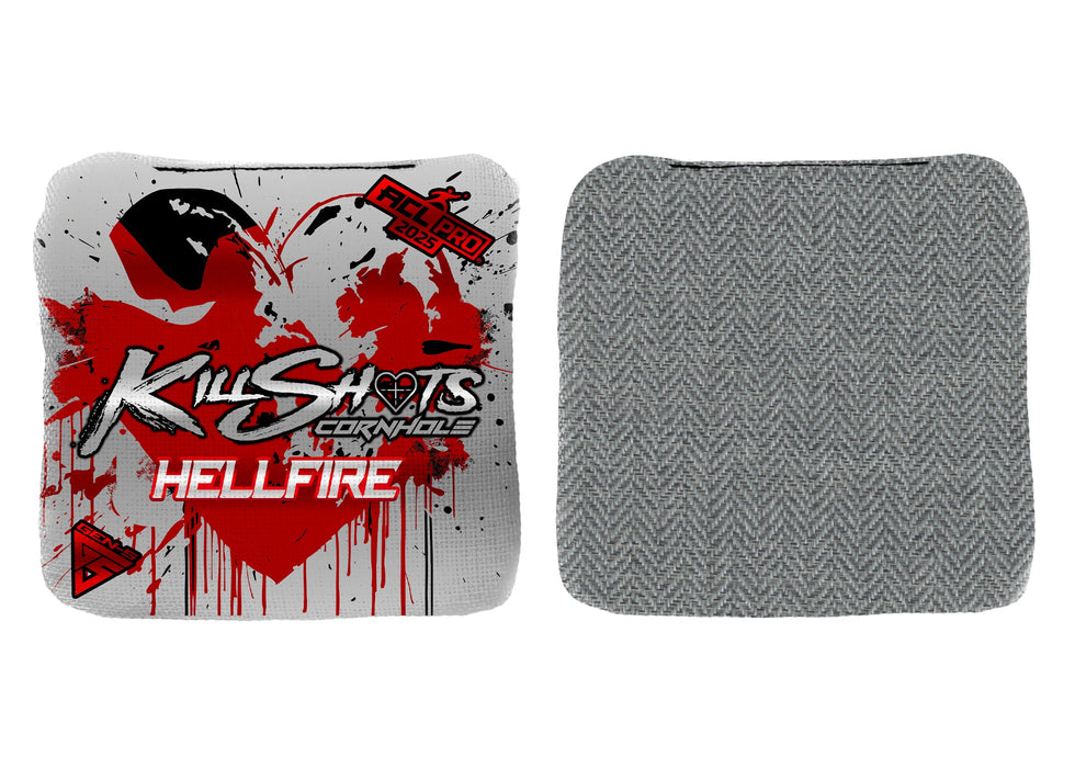 Killshots Cornhole | Hellfire Series | Limited Edition | 2025 ACL Pro Cornhole Bags
