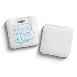 2027 Brotherhood Cornhole Hero White Outline Edition ACL Comp Stamped Cornhole Bags