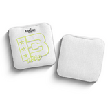 2027 Brotherhood Cornhole Hero White Outline Edition ACL Comp Stamped Cornhole Bags