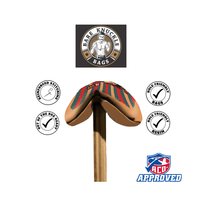 Bare Knuckle Bags - ACO Approved - The Haymaker - Generation 2 - Pro Cornhole Bags