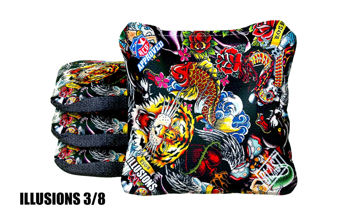 custom pro cornhole bags Tattoo Flash- All Series/Speeds Available. ACO Stamped.