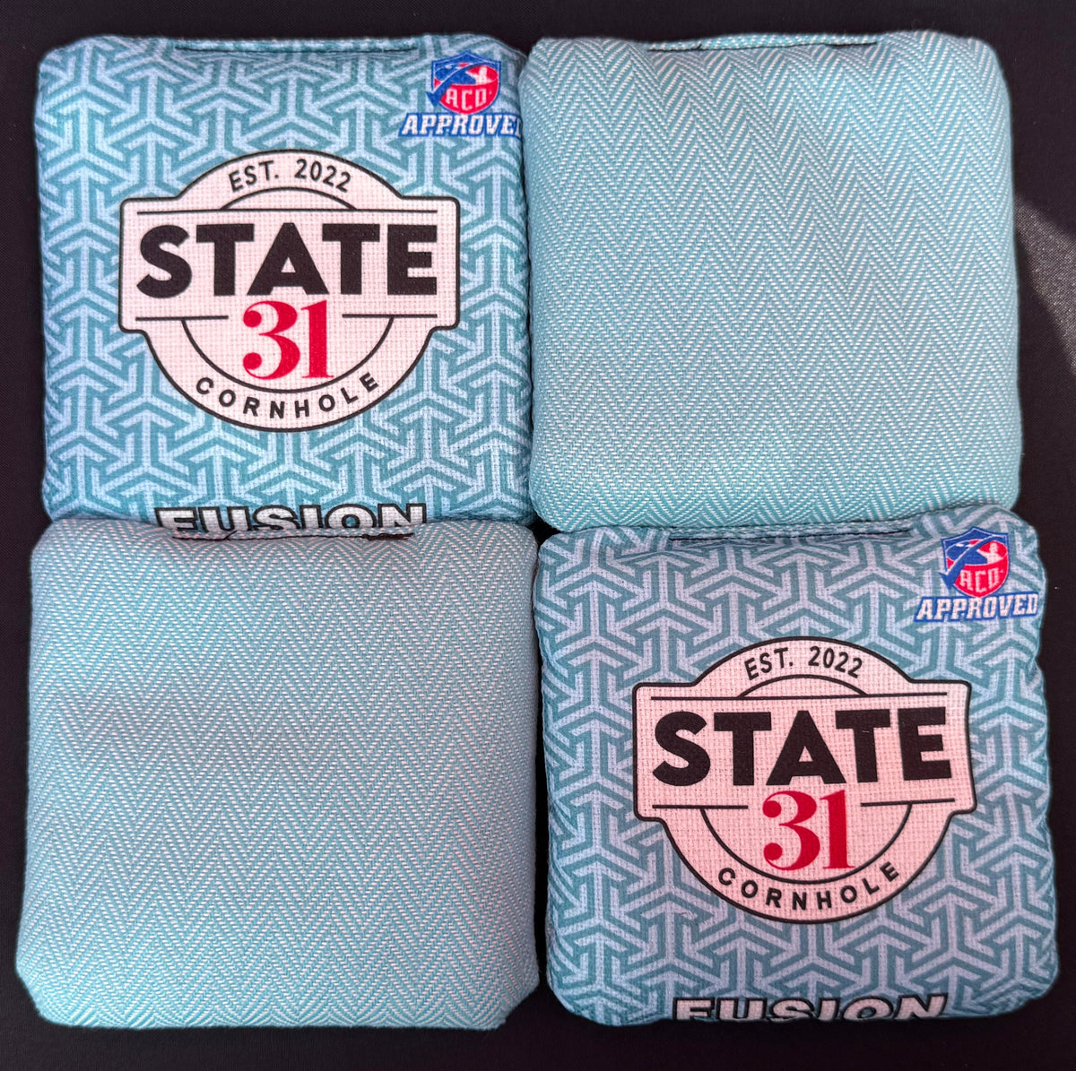FUSION - ACO Stamped - Geo Teal
