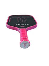 Pickleball Paddle THREAT 16 (PINK) Includes custom weight card, paddle cover, paddle eraser, and lead weights.