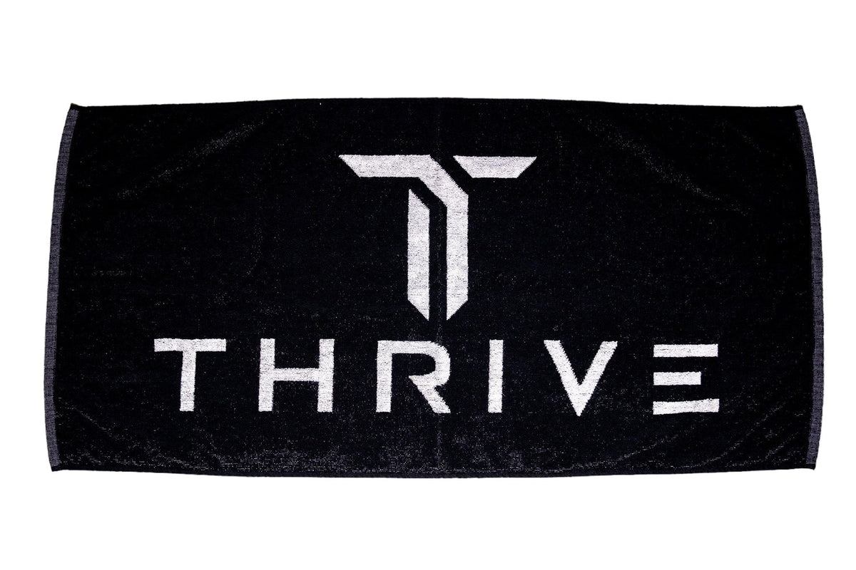 Pickleball Towel Black Thrive Towel