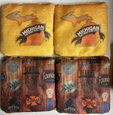 MOAB bags Michigan Brewery Cornhole Bags (set of 8)