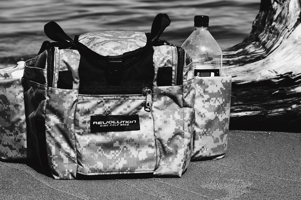 Bag Revolution Mini Deluxe V3 Disc Golf Bag - Onyx