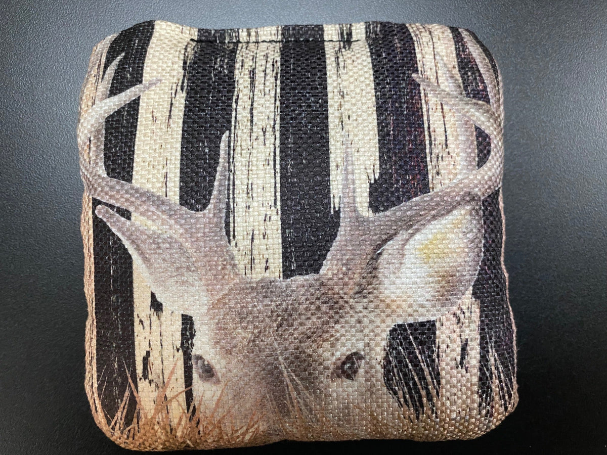 Deer Stars and Stripes Cornhole Bags Set of 8