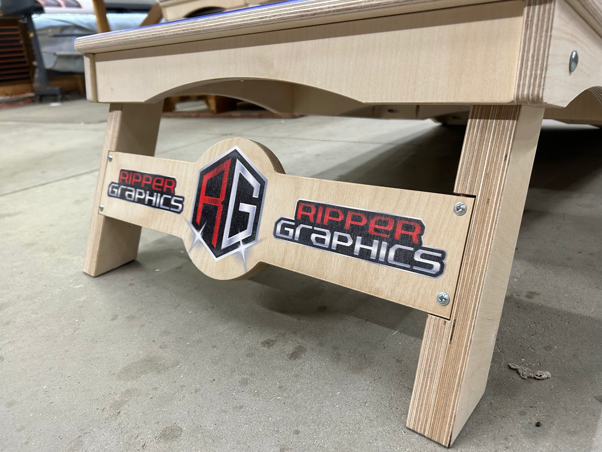 Devon Industrial 5 Hole Cornhole Set