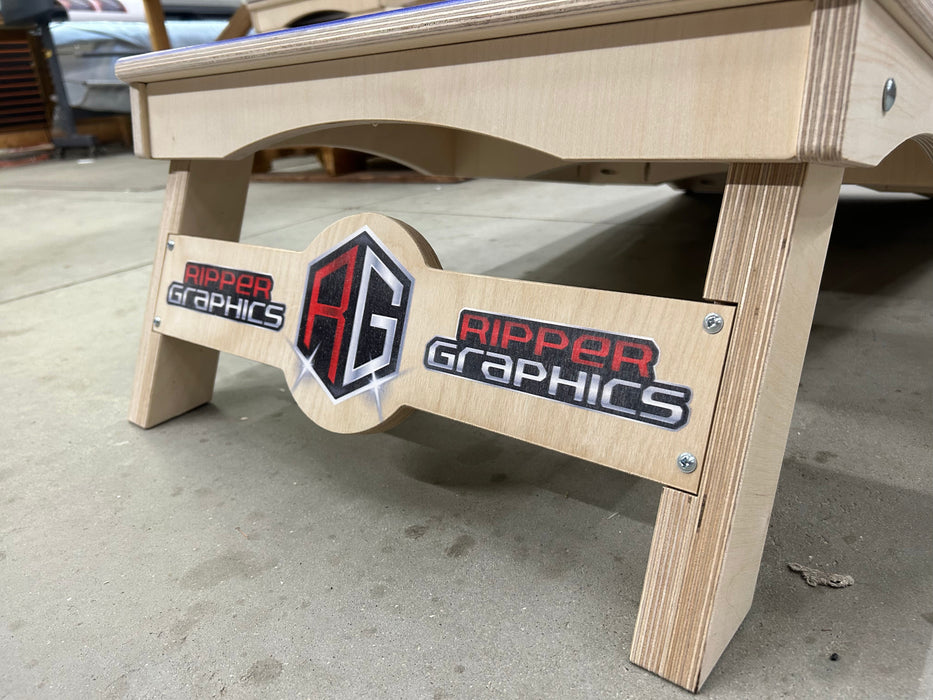 Devon Industrial 5 Hole Cornhole Set