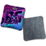 2027 BG Multiple Bag Models "GRUNGE TRACKS" - ACL Pro Stamped Cornhole Bags - SET OF 4 BAGS