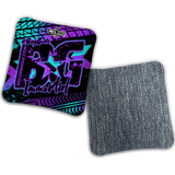 2027 BG Multiple Bag Models "GRUNGE TRACKS" - ACL Pro Stamped Cornhole Bags - SET OF 4 BAGS