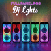 Dual 8'' Portable Wireless LED Bluetooth Speaker