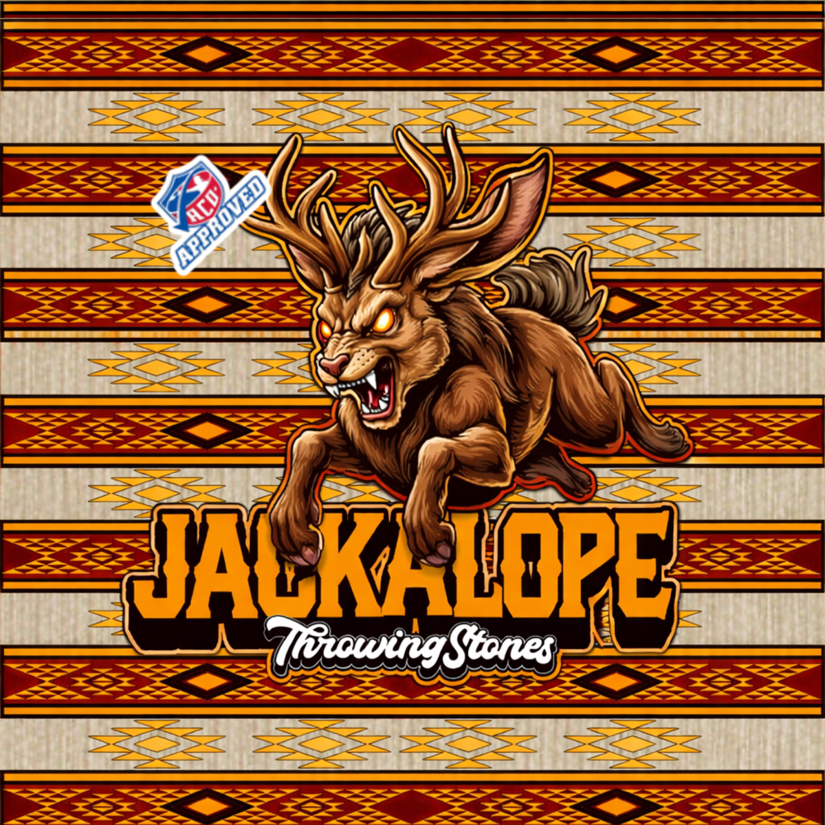 Throwing Stones Jackalope Cornhole Bags – Set of 4