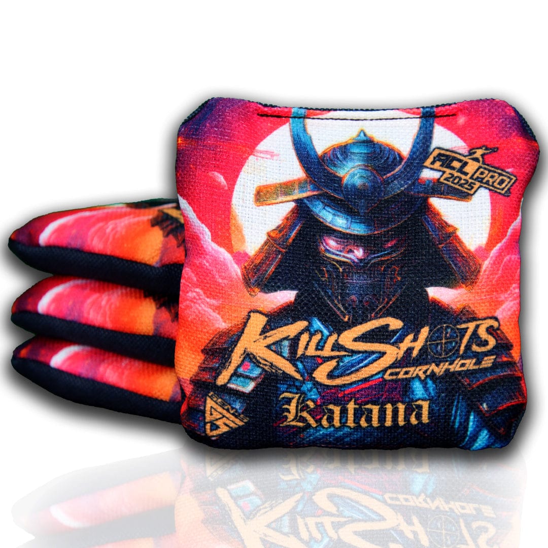 Bags Samuri Skies / Yes (+$15) Killshots Cornhole | Katana Series | Limited Edtion | 2025 ACL PRO Cornhole Bags