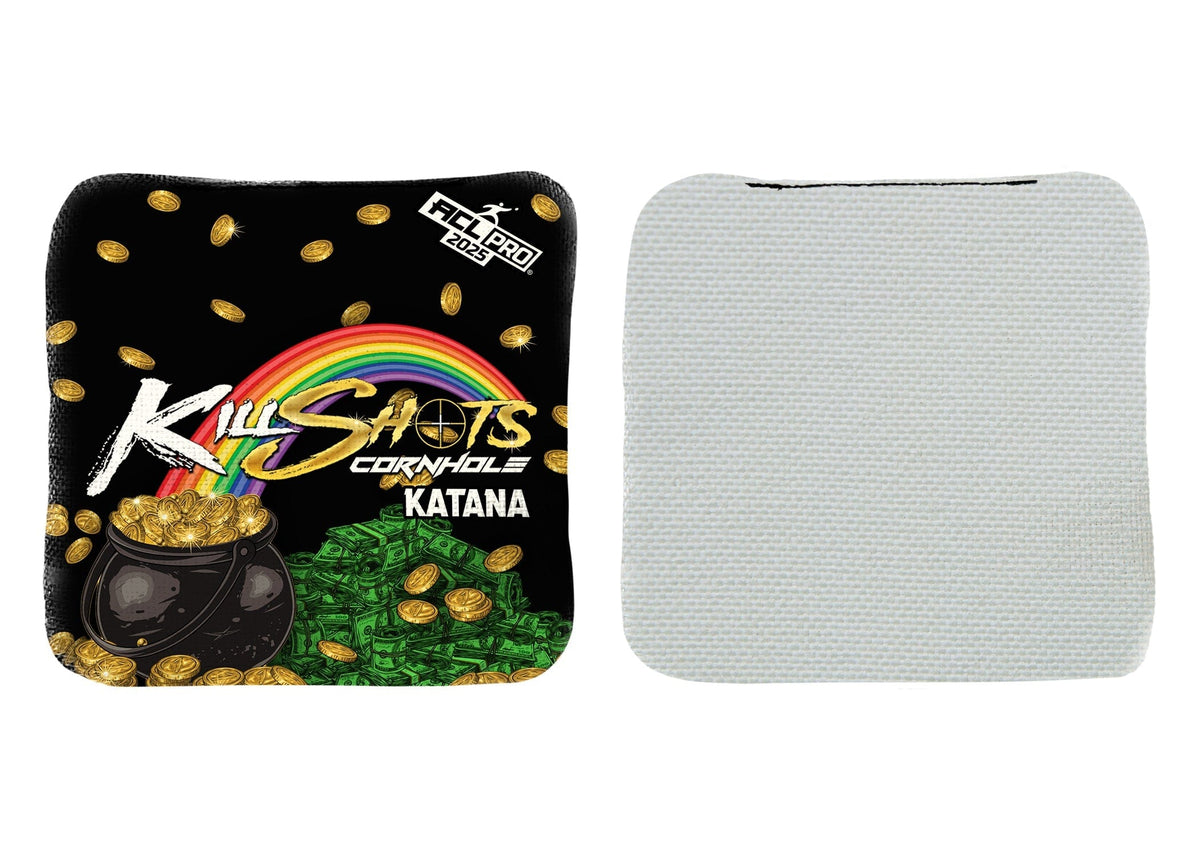 Bags OVER THE RAINBOW / Yes (+$15) Killshots Cornhole | Katana Series | Limited Edtion | 2025 ACL PRO Cornhole Bags