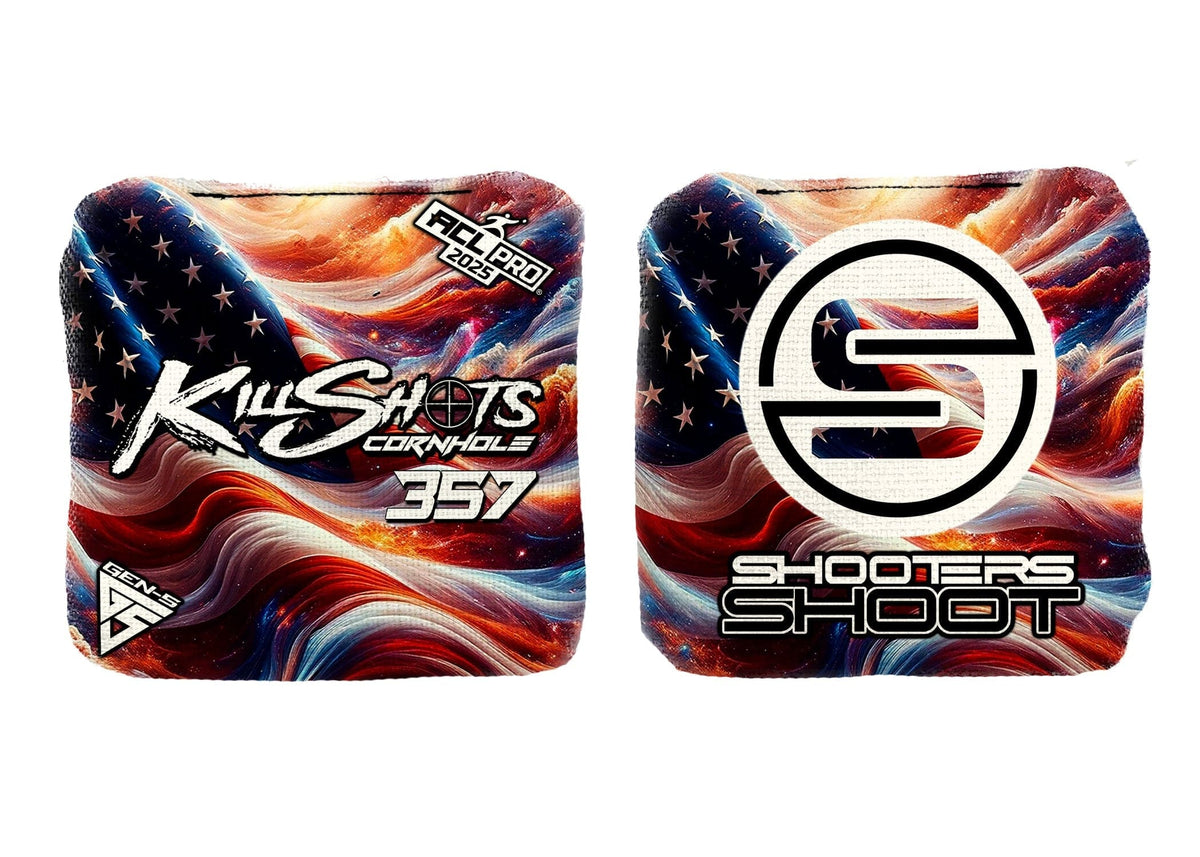 Bags Killshots Cornhole | 357 Series | Limited Designs | 2025 ACL Pro Cornhole Bags