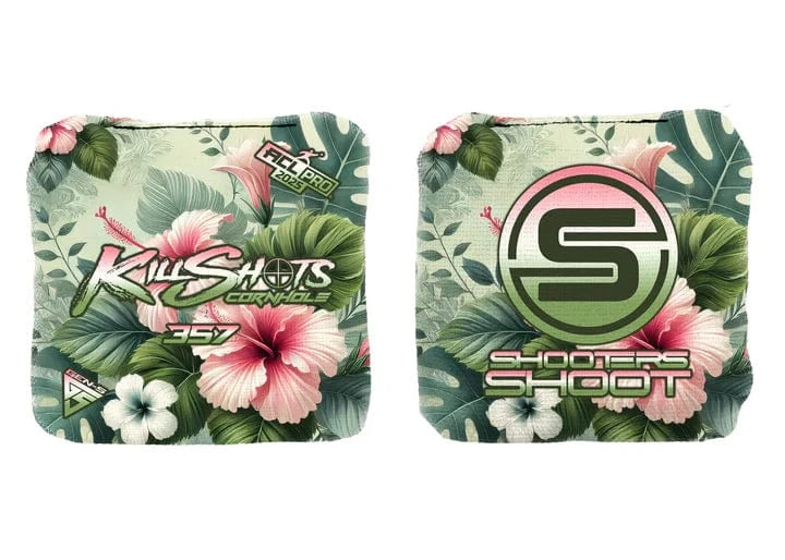 Bags Hibiscus Paradise / No Killshots Cornhole | 357 Series | Limited Designs | 2025 ACL Pro Cornhole Bags
