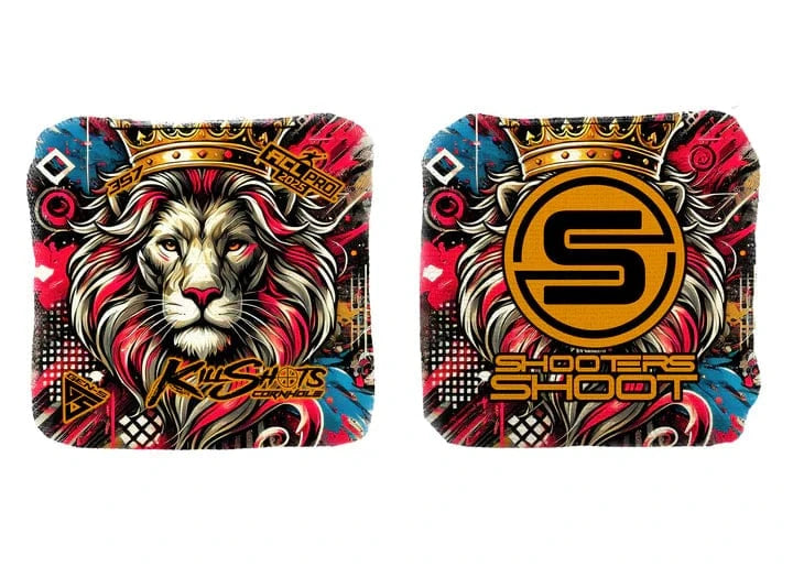 Bags Majestic Reign White / Yes (+$15) Killshots Cornhole | 357 Series | Limited Designs | 2025 ACL Pro Cornhole Bags