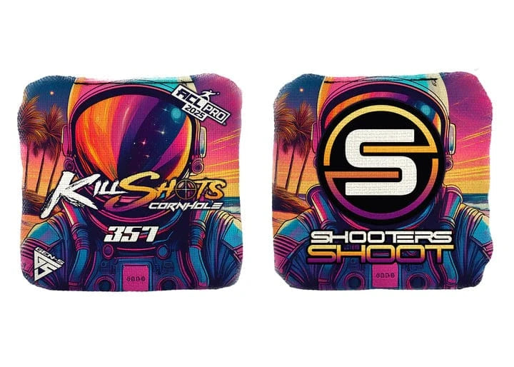 Bags Sunset Landing / No Killshots Cornhole | 357 Series | Limited Designs | 2025 ACL Pro Cornhole Bags