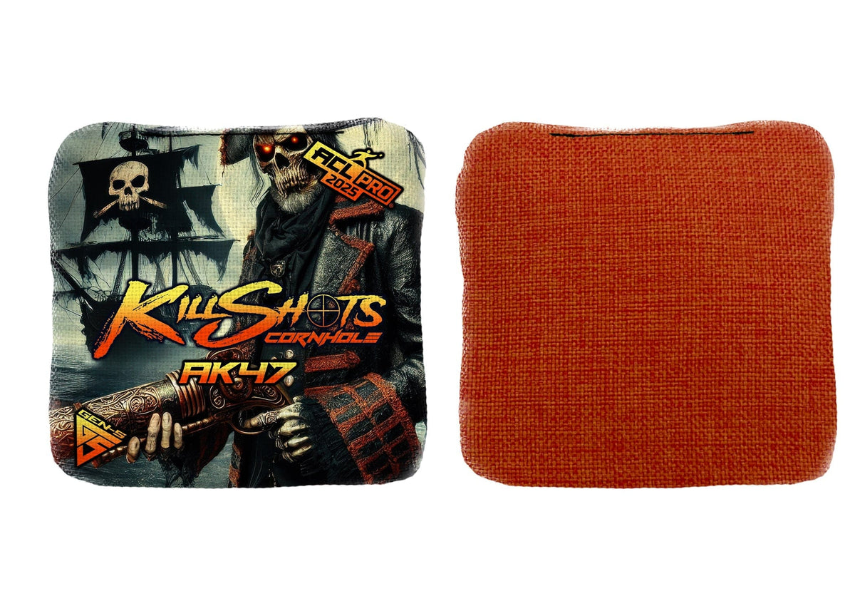 Bags Carnage Killers Sea Raider / Yes (+$15) Killshots Cornhole | AK47 Series | Limited Designs | 2025 ACL Pro Cornhole Bags