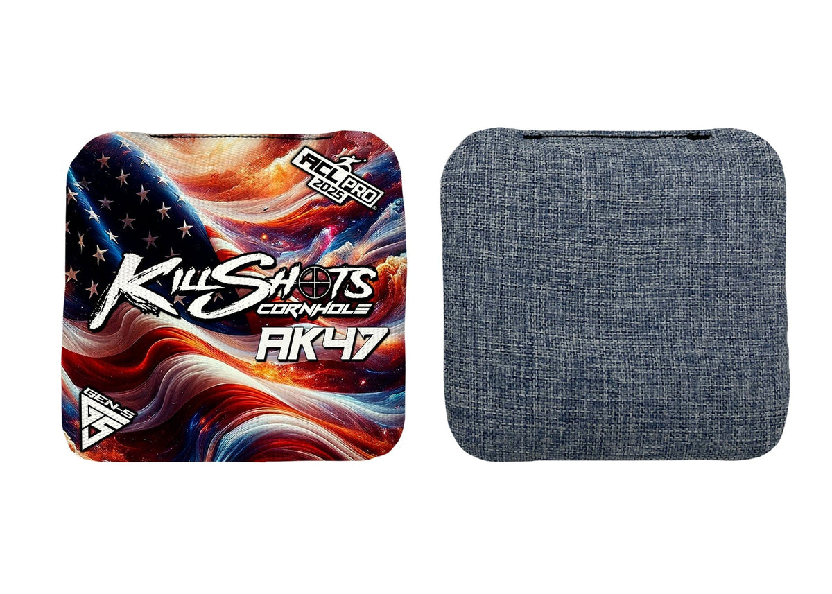 Bags Killshots Cornhole | AK47 Series | Limited Designs | 2025 ACL Pro Cornhole Bags