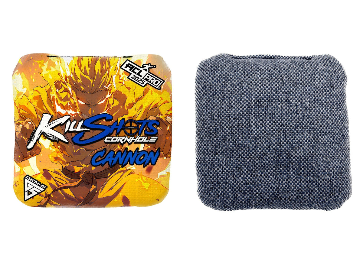 Bags Killshots Cornhole | Cannon Series | Limited Designs | 2025 ACL Pro Cornhole Bags
