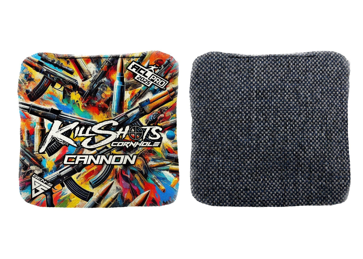 Bags Killshots Cornhole | Cannon Series | Limited Designs | 2025 ACL Pro Cornhole Bags