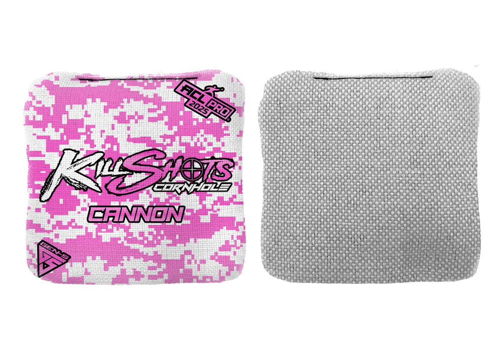 Killshots Cornhole | Cannon Series | Limited Designs | 2025 ACL Pro Cornhole Bags
