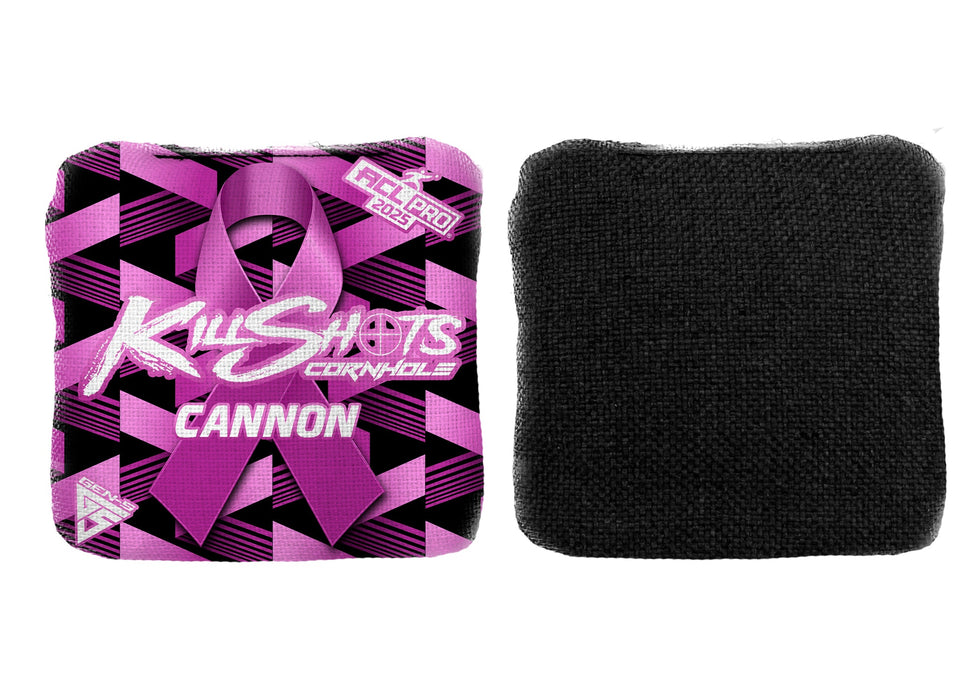 Killshots Cornhole | Cannon Series | Limited Designs | 2025 ACL Pro Cornhole Bags