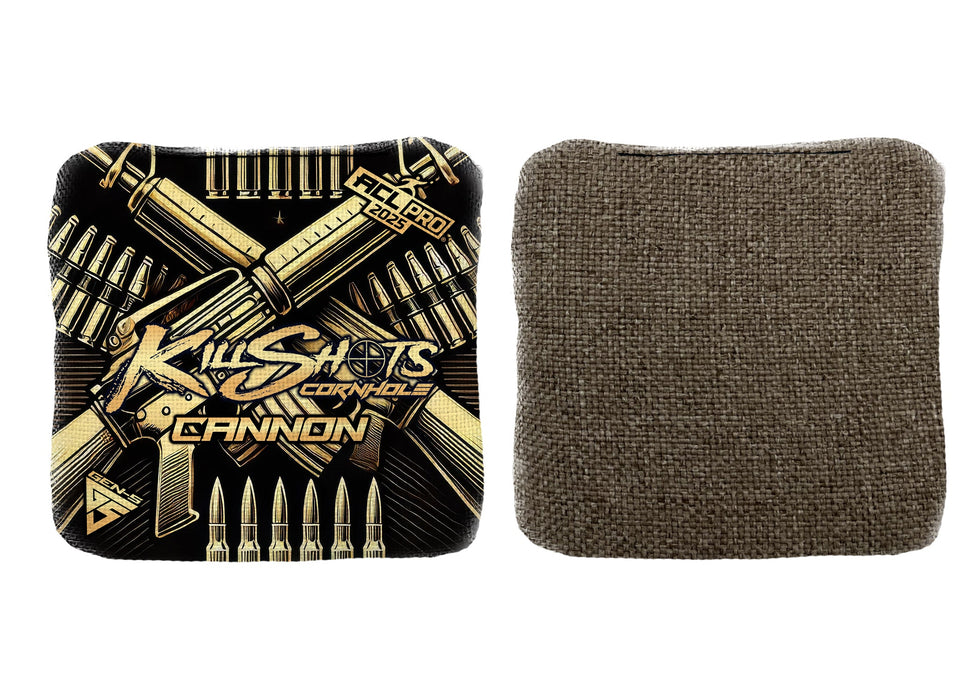 Killshots Cornhole | Cannon Series | Limited Designs | 2025 ACL Pro Cornhole Bags