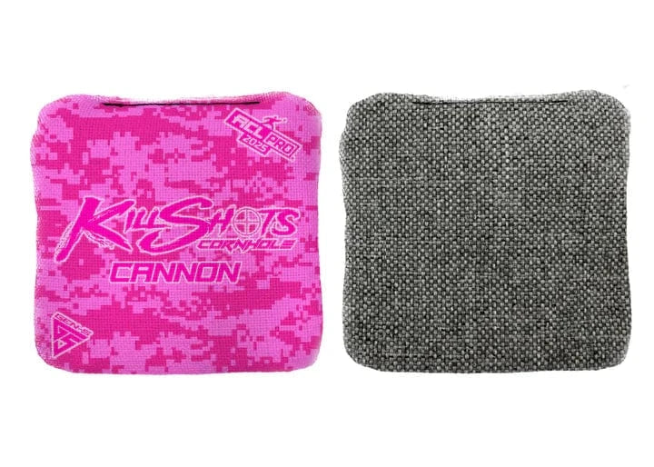 Bags Pink Out Camo / No Killshots Cornhole | Cannon Series | Limited Designs | 2025 ACL Pro Cornhole Bags