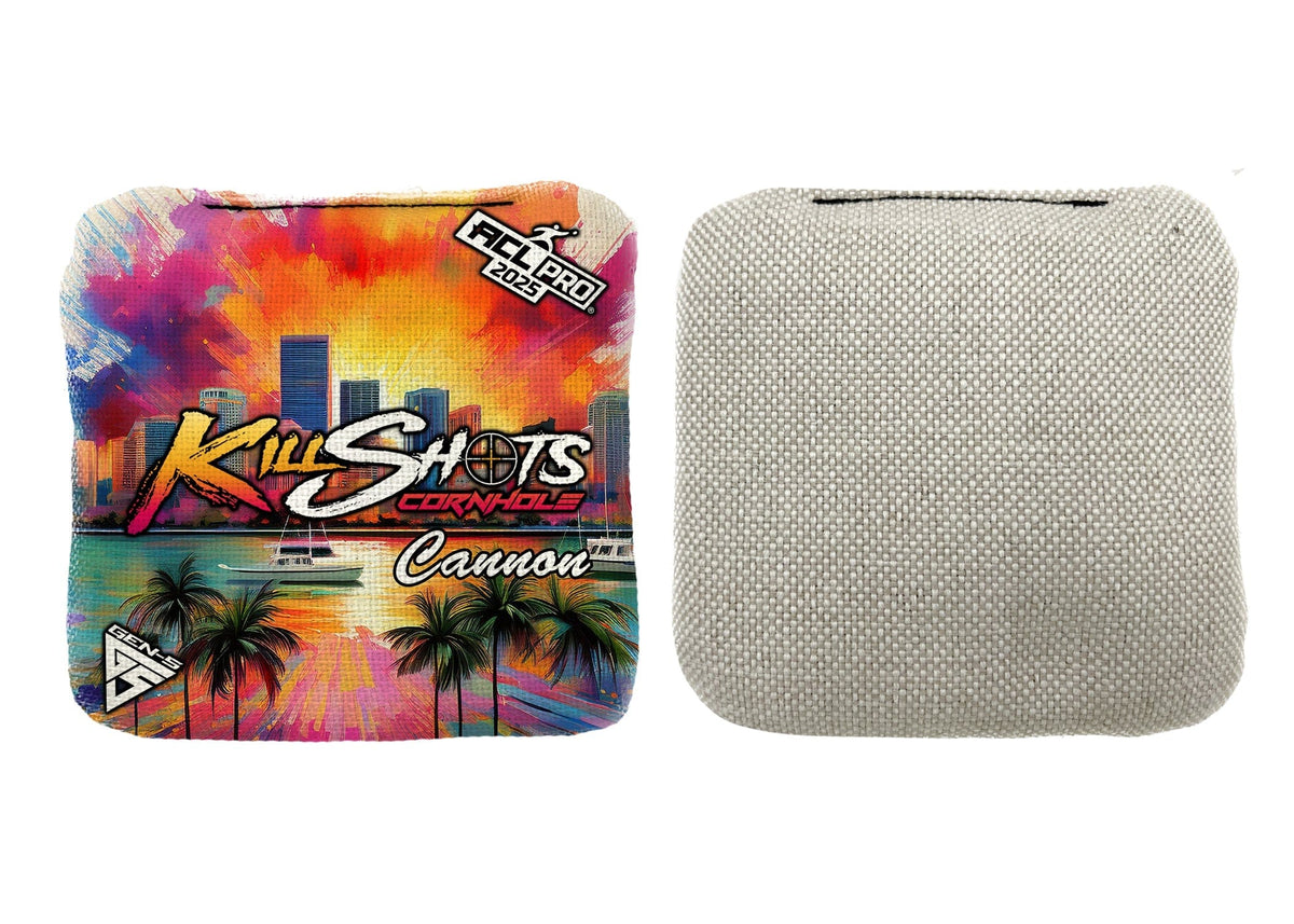 Bags Killshots Cornhole | Cannon Series | Limited Designs | 2025 ACL Pro Cornhole Bags
