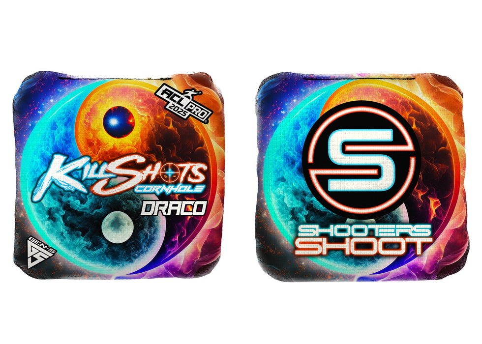 Killshots Cornhole | Draco Series | Limited Designs | 2025 ACL Pro Cornhole Bags