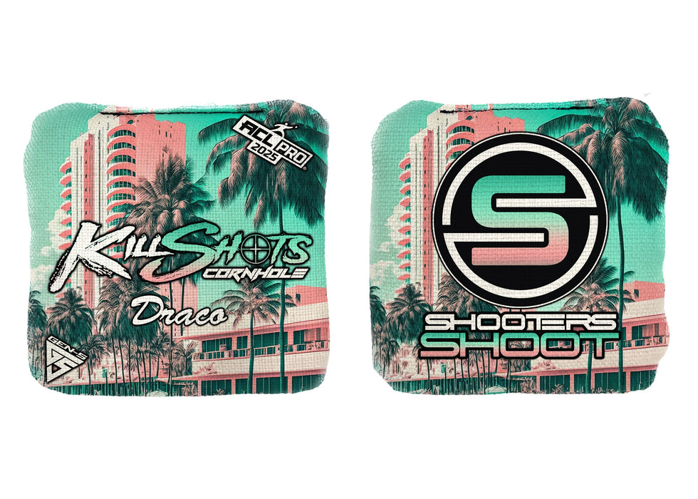Killshots Cornhole | Draco Series | Limited Designs | 2025 ACL Pro Cornhole Bags