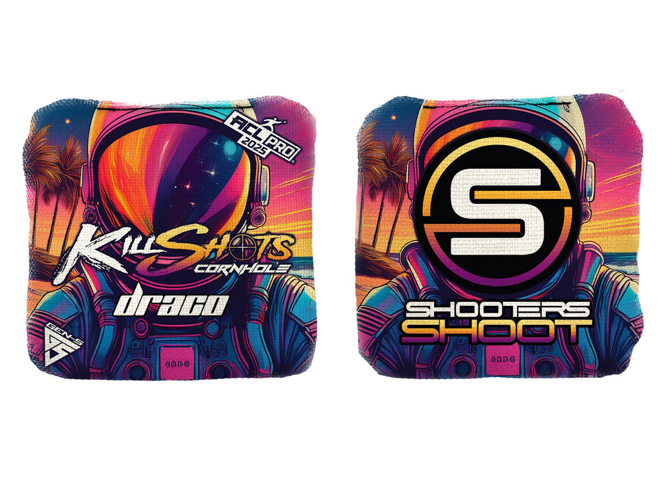 Killshots Cornhole | Draco Series | Limited Designs | 2025 ACL Pro Cornhole Bags