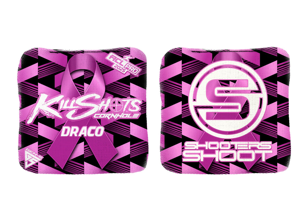Killshots Cornhole | Draco Series | Limited Designs | 2025 ACL Pro Cornhole Bags